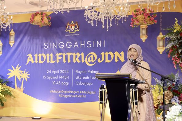 24 April 2024-Majlis Sambutan Singgahsini Aidilfitri Jabatan Digital Negara