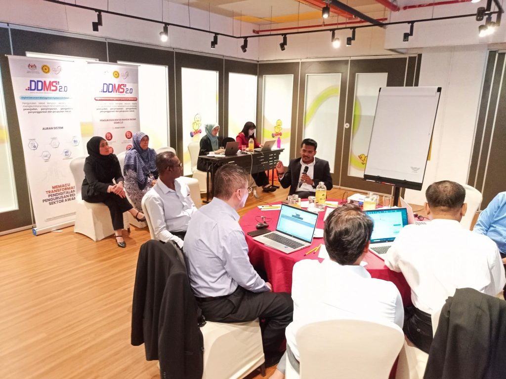 4 Jun 2024-Bengkel Kajian Hala Tuju Pelaksanaan Digital Document Management System 2.0 (DDMS 2.0)