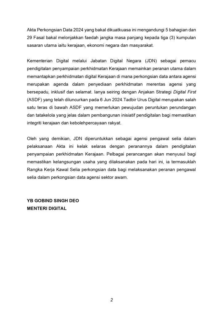 Kenyataan Media Bacaan Pertama RUU Perkongsian Data 2024-final_page-0002