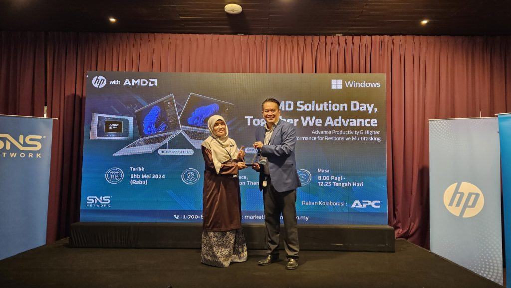 8 Mei 2024 | 'Seminar Technology Update Amd Solution Day' Yang Dianjurkan Oleh Perjasa Dengan Kerjasama SNS Network