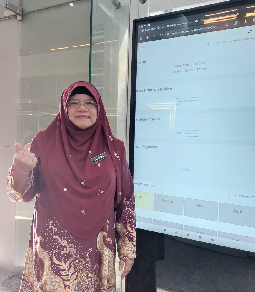 2 Januari 2025 | Lambaian Persaraan Puan Juraimi Ghazali,Perunding ICT (Pembangunan Sistem), Bahagian Perundingan Digital, JDN