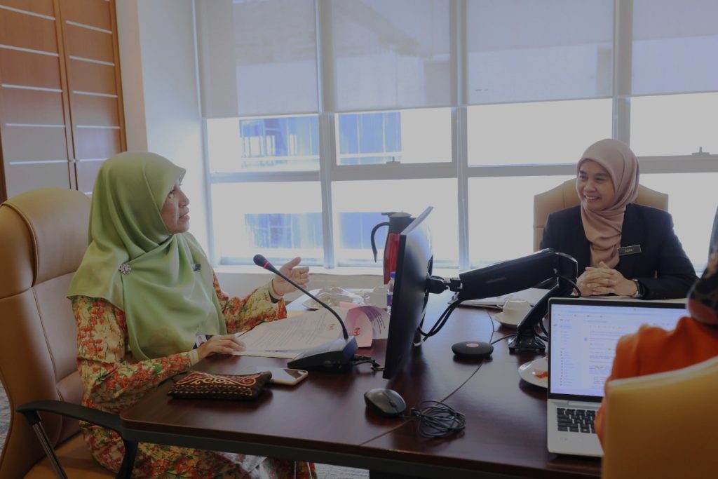 10 Januari 2025 | Kunjungan hormat dari Ketua Pengarah Jabatan Belia dan Sukan Negara, Puan Azura binti Abidin