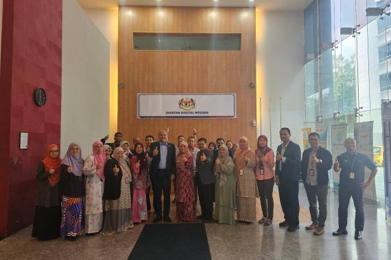 19 Jun 2024 | Kunjungan Daripada YB Menteri Digital, Tuan Gobind Singh Deo Ke Jabatan Digital Negara