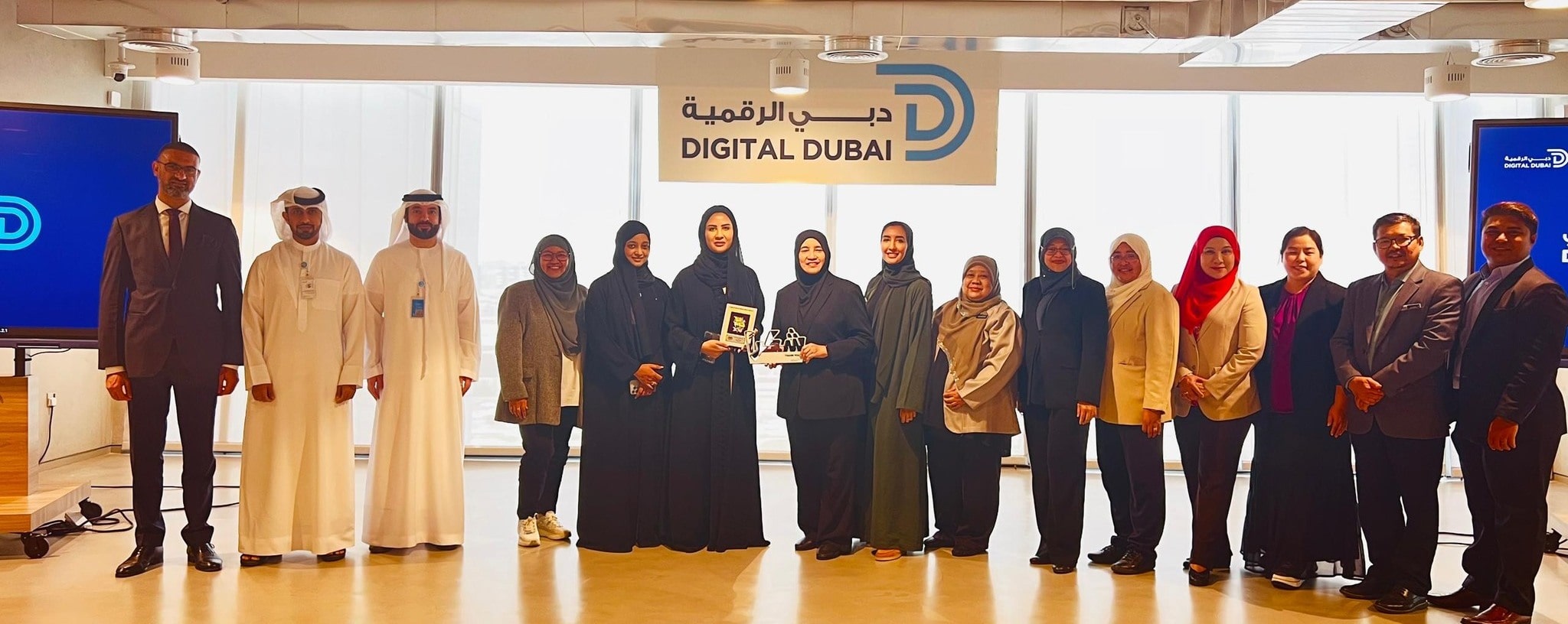 18 Februari 2025 | Lawatan Penanda Aras Inisiatif Pendigitalan di Dubai Digital Authority (DDA)