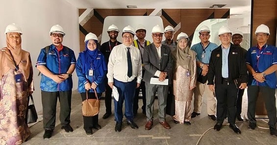 24 Februari 2025 | Lawatan ke Tapak Projek Pusat Data Sektor Awam (PDSA) Sentral