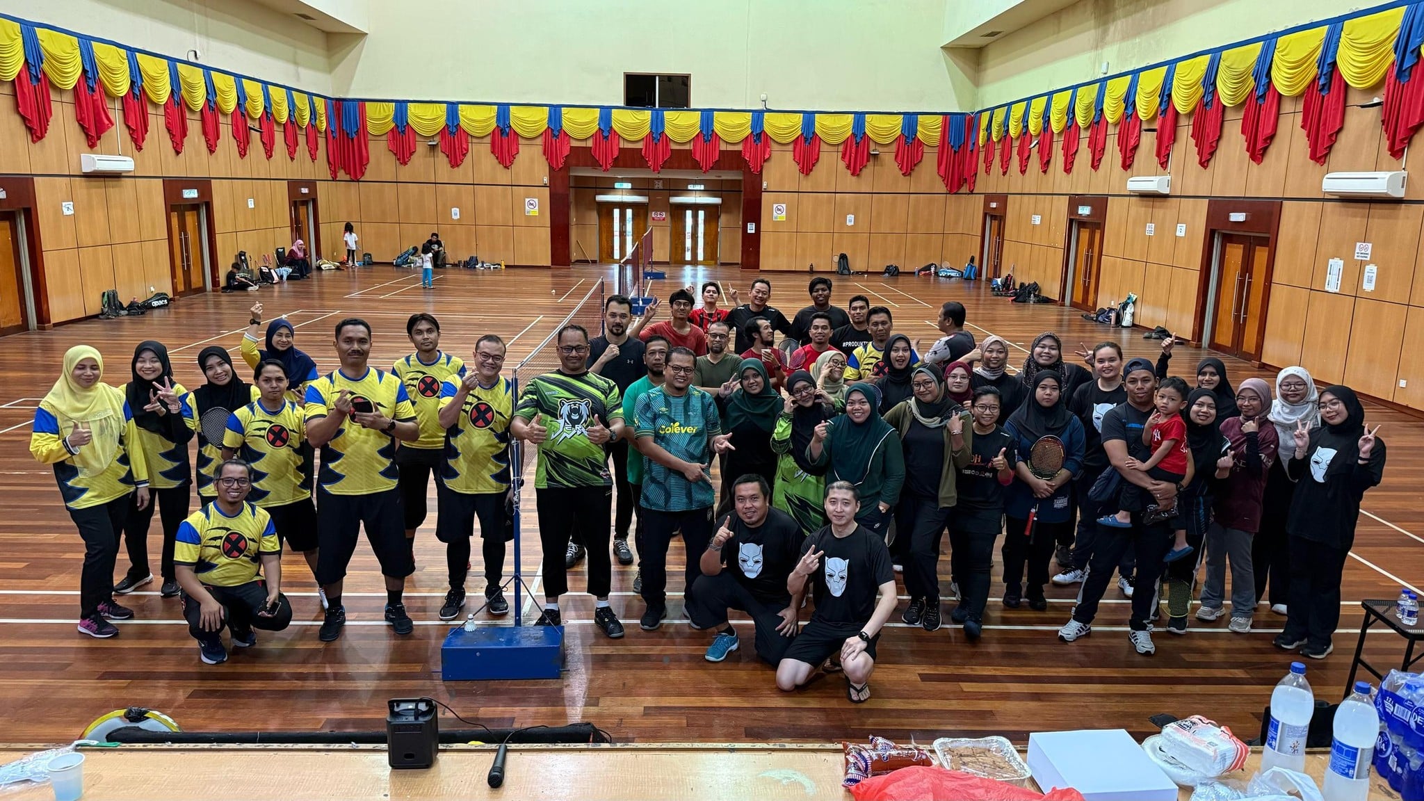 23 Februari 2025 | Kejohanan Badminton Piala Ketua Pengarah JDN di Dewan Badminton Presint 16 Putrajaya