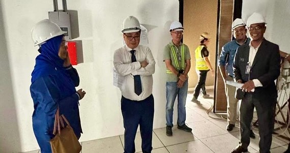 24 Februari 2025 | Lawatan ke Tapak Projek Pusat Data Sektor Awam (PDSA) Sentral