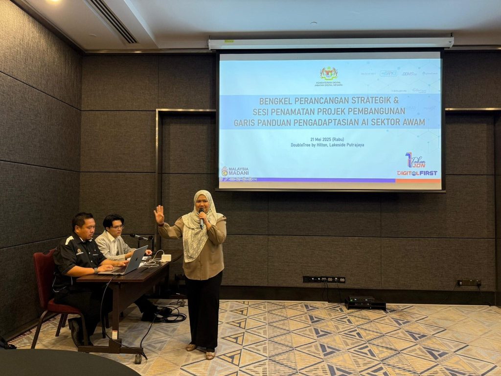 21 Mei 2025 | Bengkel Perancangan Strategik Garis Panduan Pengadaptasian Kecerdasan Buatan (AI) Sektor Awam