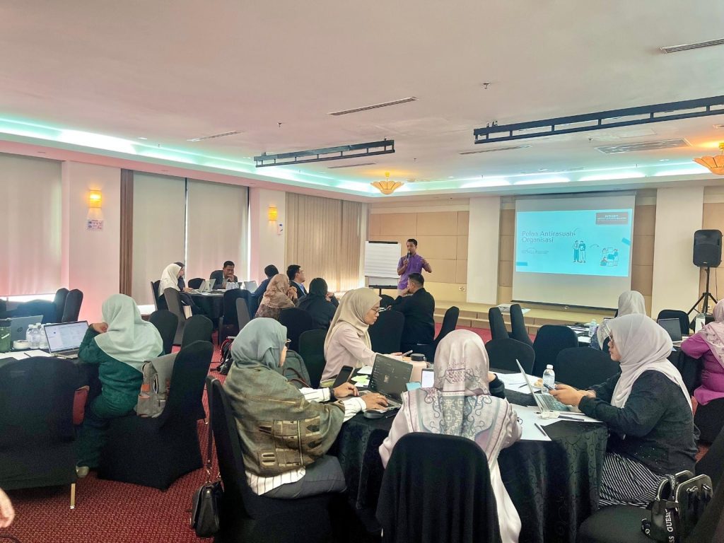 13-15 Mei 2025 | Bengkel Penilaian Risiko Rasuah (CRA) dan Analisis Data OACP bertempat di Institut Semarak FELDA, Bangi