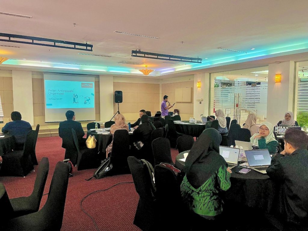 13-15 Mei 2025 | Bengkel Penilaian Risiko Rasuah (CRA) dan Analisis Data OACP bertempat di Institut Semarak FELDA, Bangi