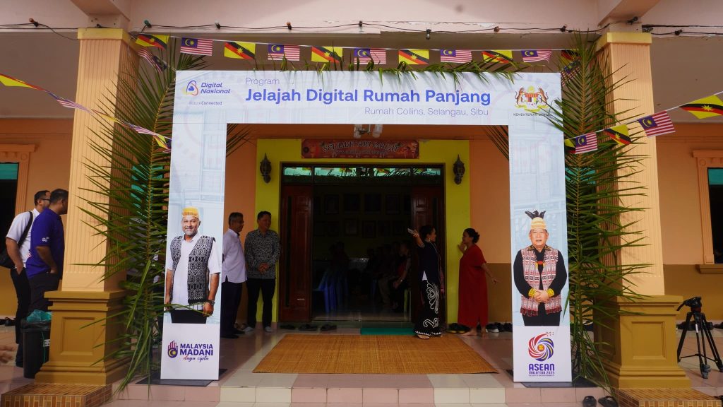 31 Mei 2025 Program Jelajah Digital Rumah Panjang : Rumah Collins, Selangau, Sibu