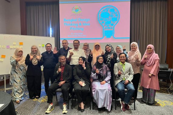 16-18 - Bengkel Design Thinking dan Idea Pitching bertempat di Sama Sama Hotel, KLIA