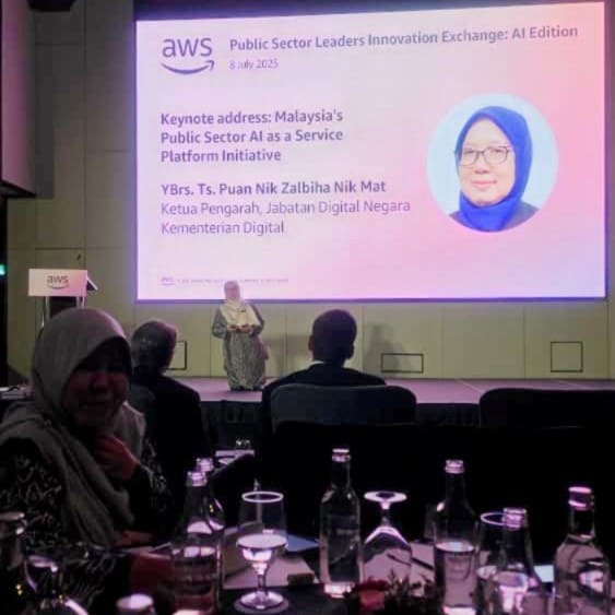 8 Julai 2025 | Program AWS Public Sector Leaders Innovation Exchange AI di Hotel DoubleTree Hilton Putrajaya