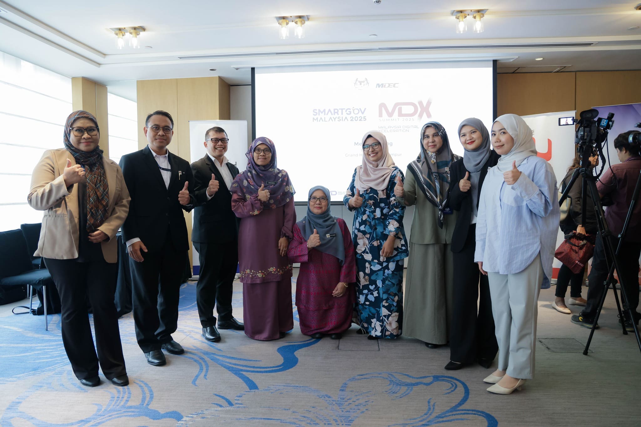 15 Julai 2025 |Taklimat Media bagi MDX Summit 2025 dan SmartGov Malaysia 2025 bertempat di Poolside Residence, Grand Hyatt Kuala Lumpur