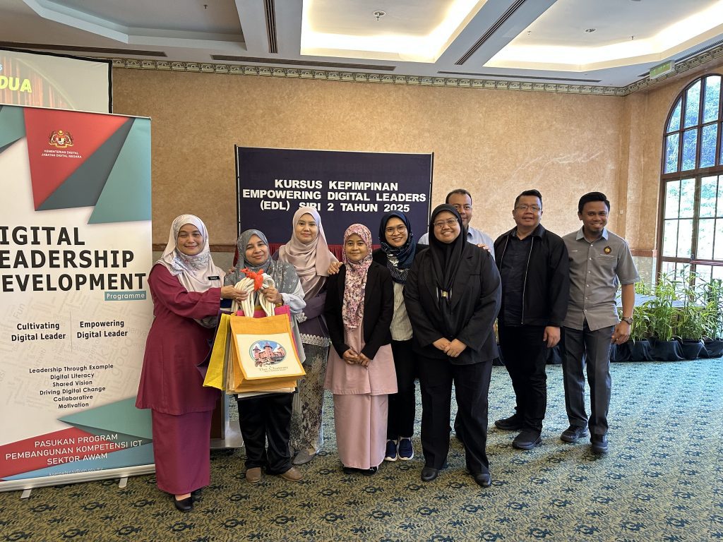7-9 September 2025 | Kursus Kepimpinan Empowering Digital Leaders (EDL) Siri 2 kepada PTM Gred F10 bertempat di Colmar Tropicale, Berjaya Hills, Bukit Tinggi, Pahang